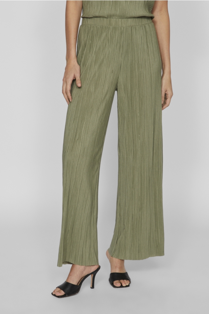 VIPLISA HW LOOSE PANTS - NOOS 14089681 OIL GREEN